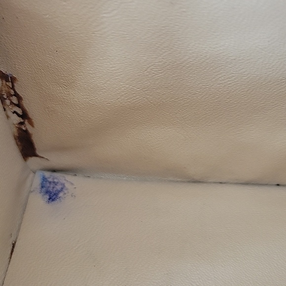 Delill Italian Gold Leaf Handpainted Box Purse Bag Wooden Made in Italy Vintage - Picture 12 of 12